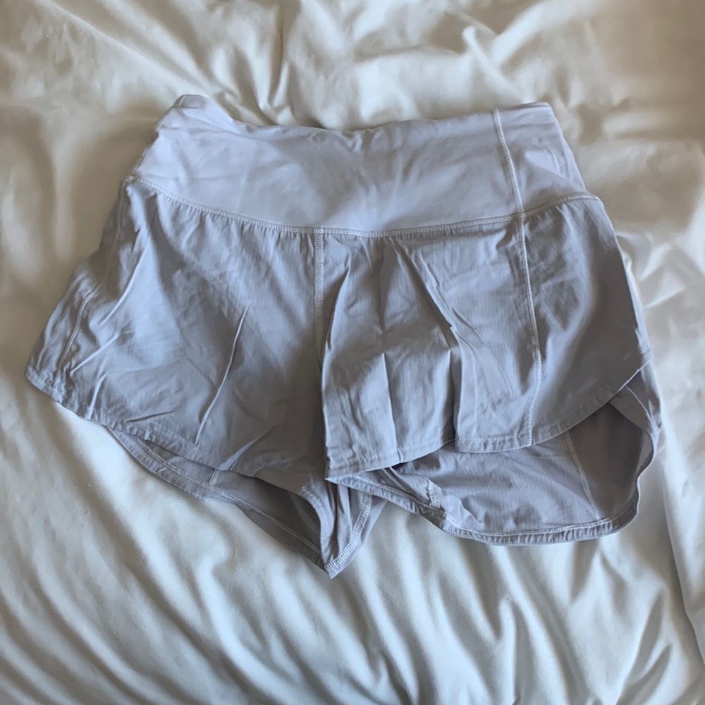 White lulu shorts